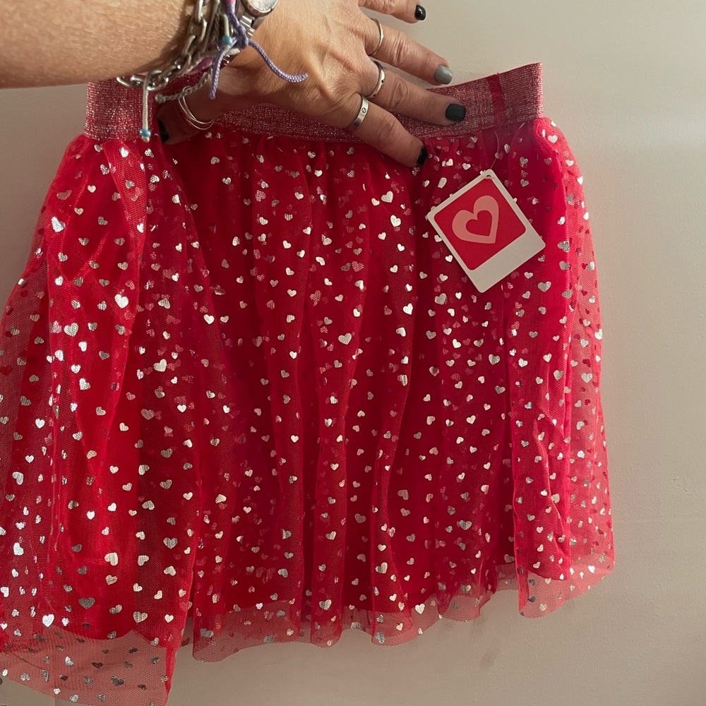 Red Polyester Garment